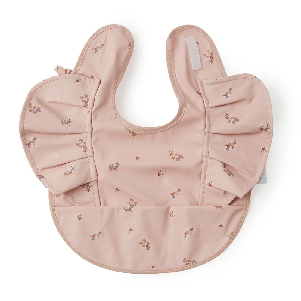 Posy Frill Snuggle Bib