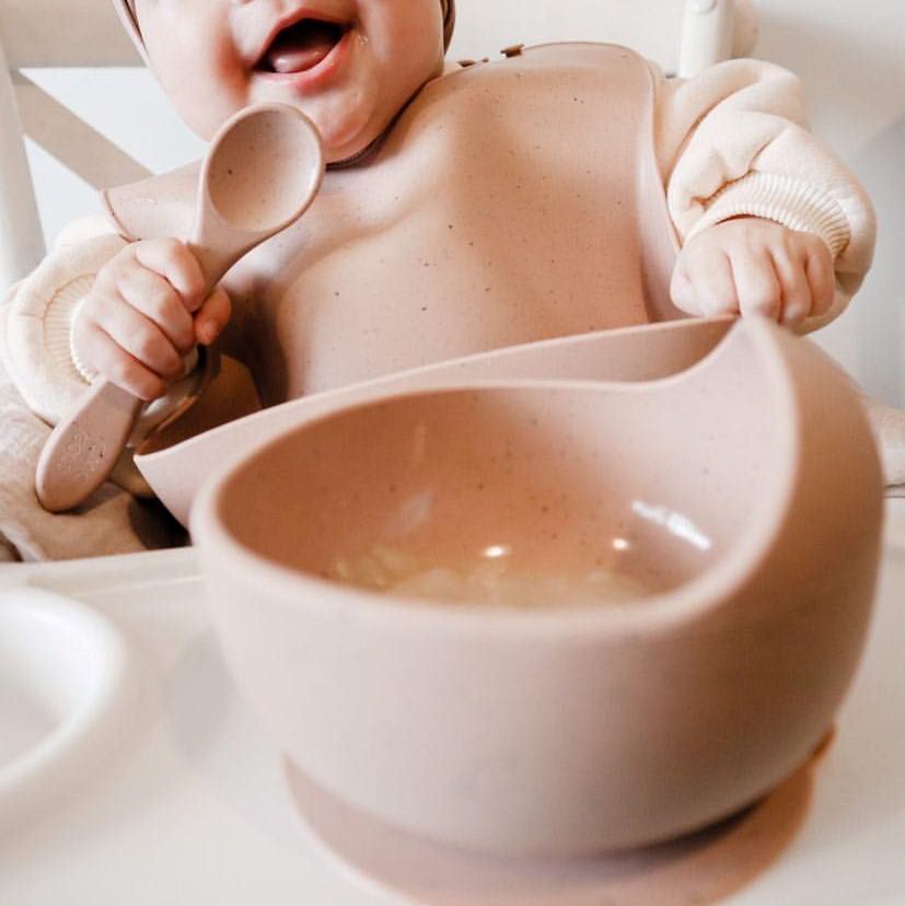 Silicone Bowl Set - Suction bowl for baby by Wild Indiana