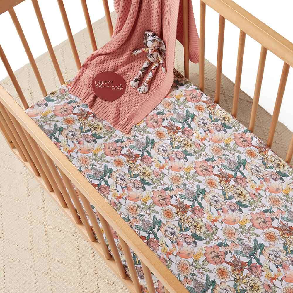 Australiana Fitted Cot Sheet