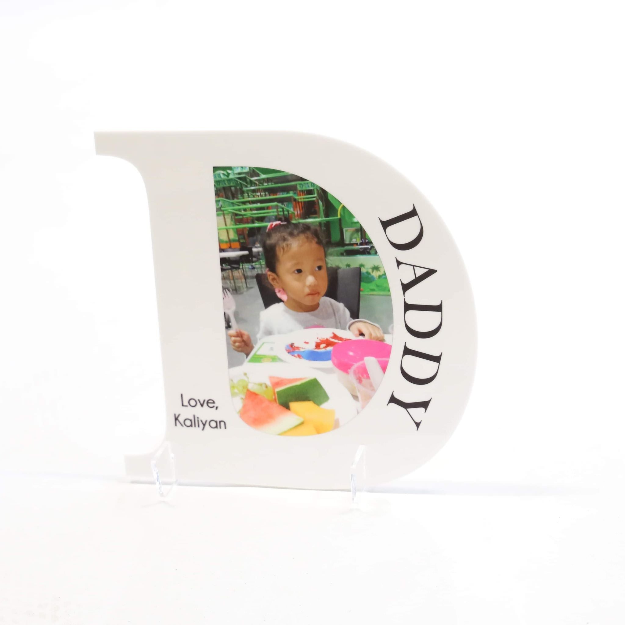 D Shaped Photo Frame