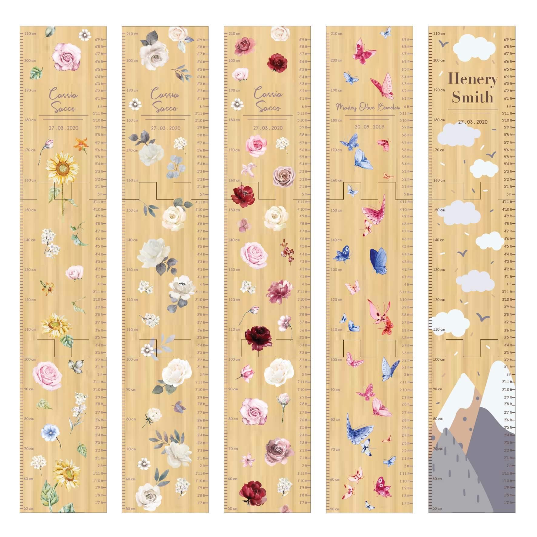 height-chart-personalised-growth-charts-for-sale-online-cmc-gold for Free Printable Printable Height Chart For Wall In Cm Height Chart - Personalised Growth Charts for Sale Online - CMC Gold for Free Printable Printable Height Chart For Wall In Cm