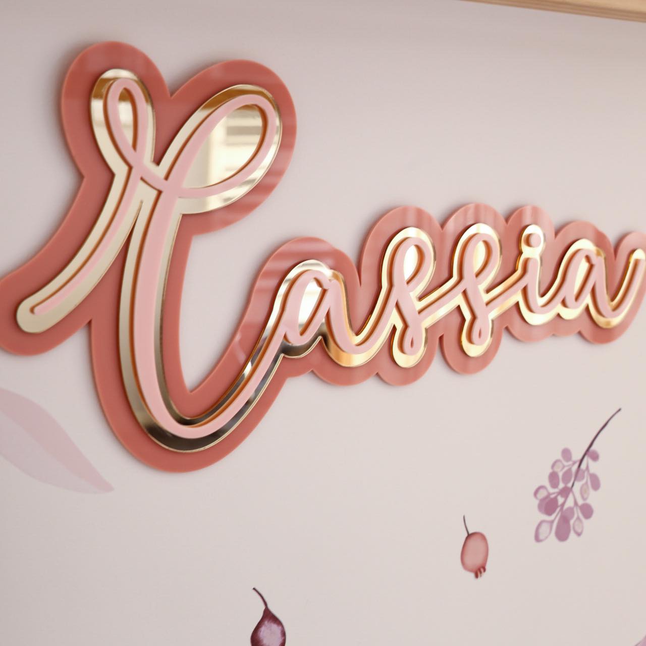 3D Name Plaque - Triple Layered