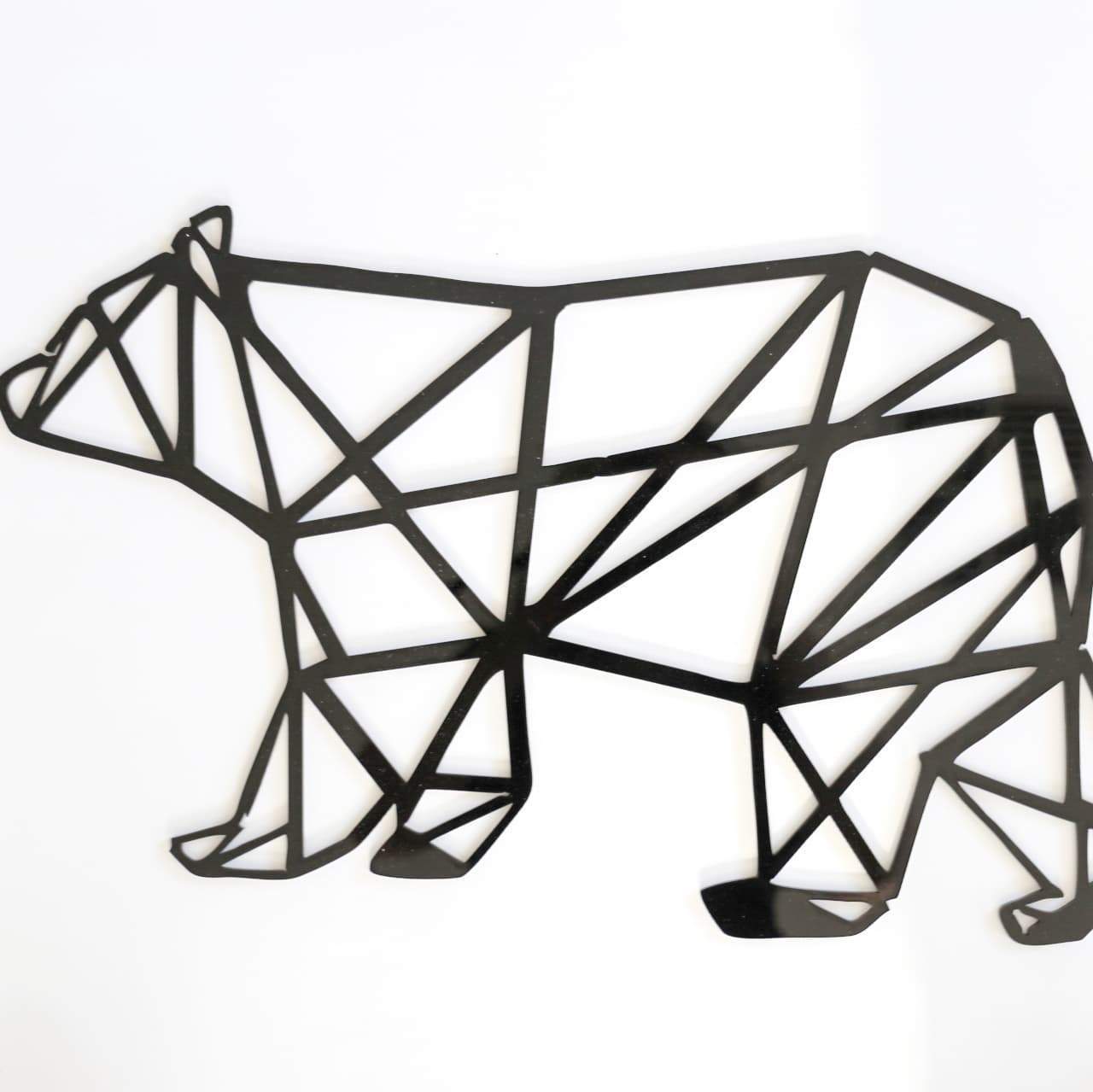 Bear Geometric Wall Decal