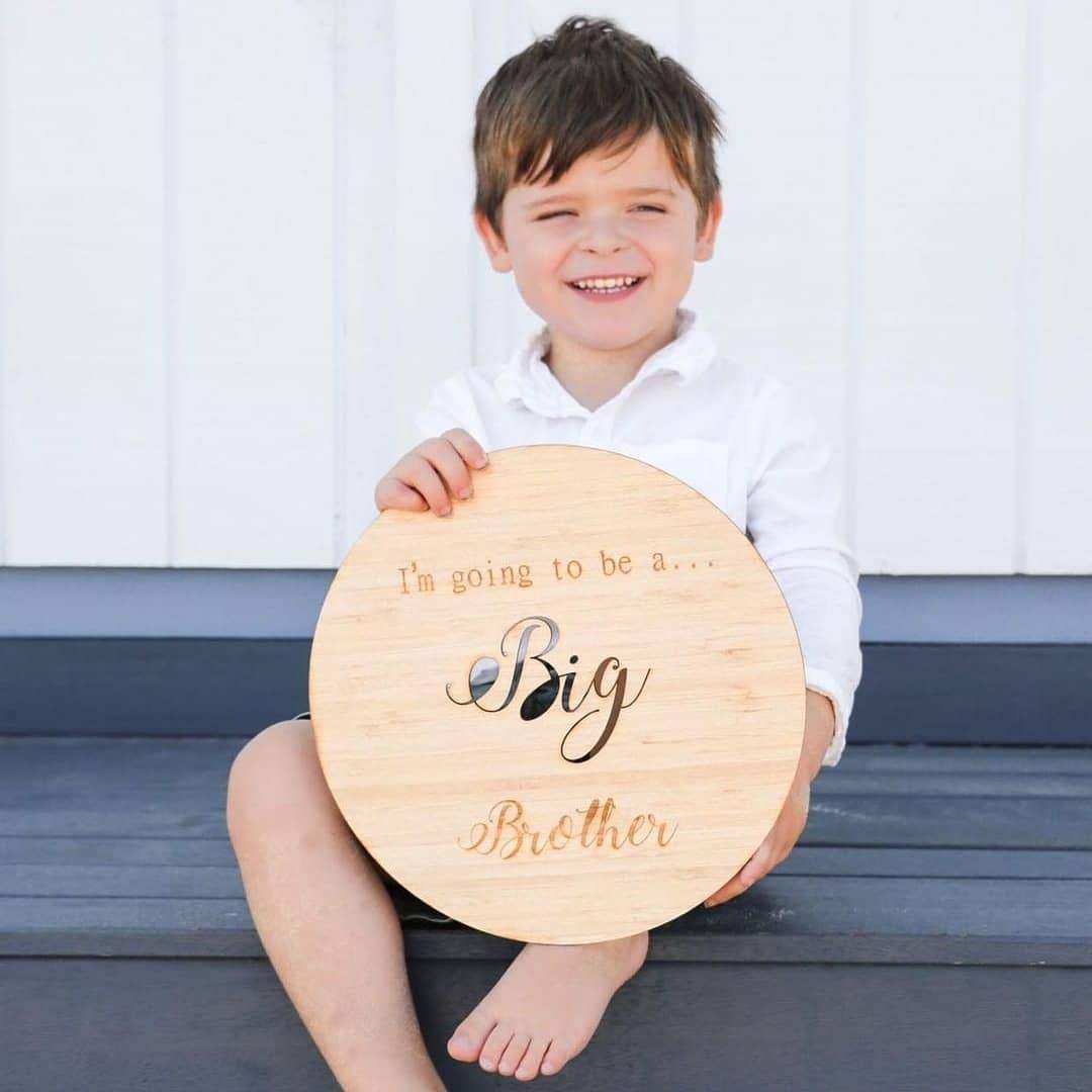 Big Brother/Sister Announcement Plaque