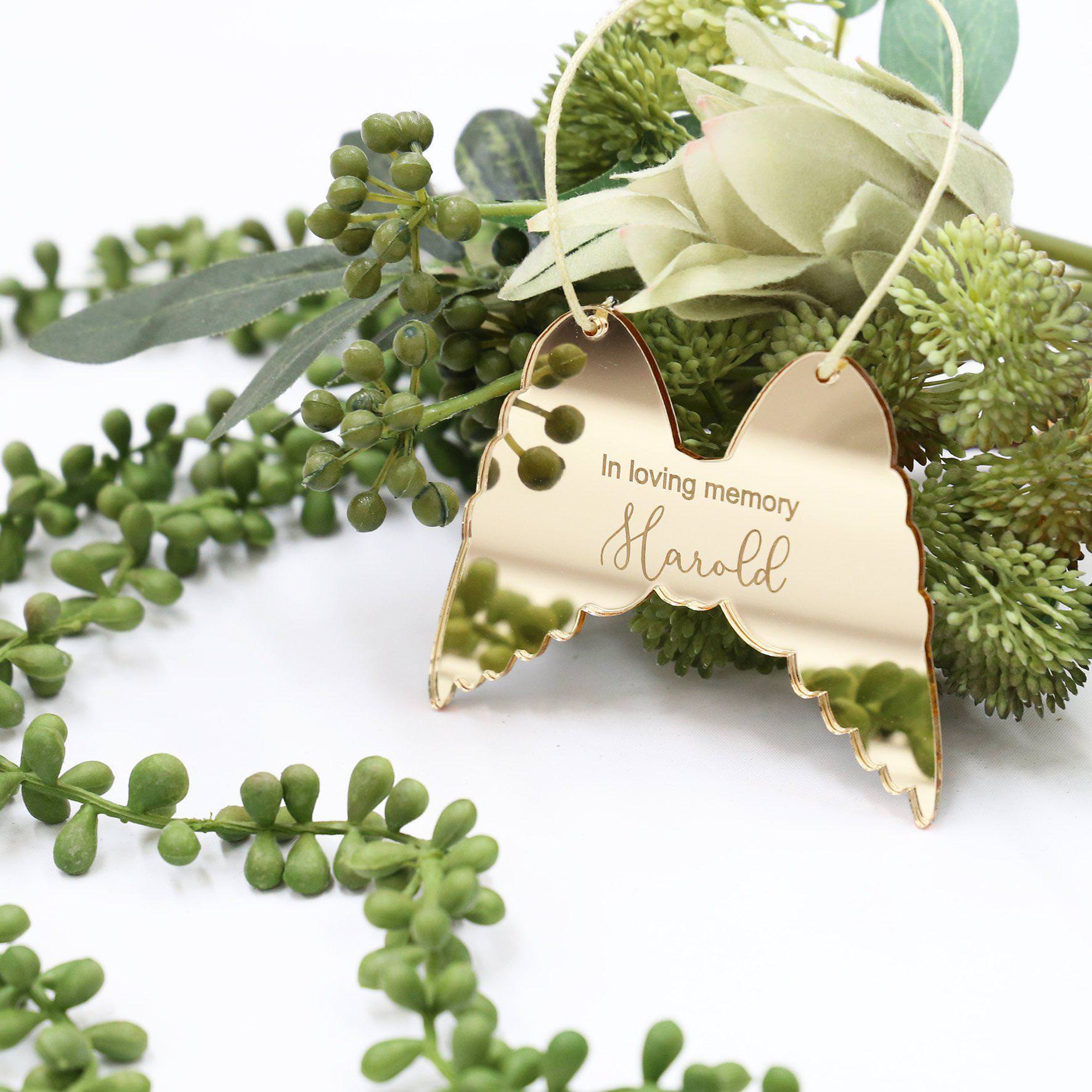 Christmas Ornament - Angel Wings