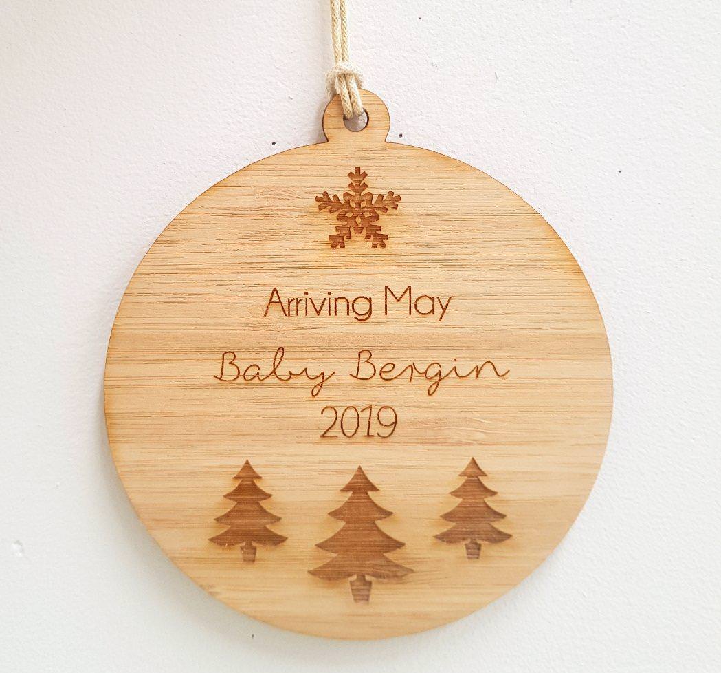 Christmas Ornament - Expecting
