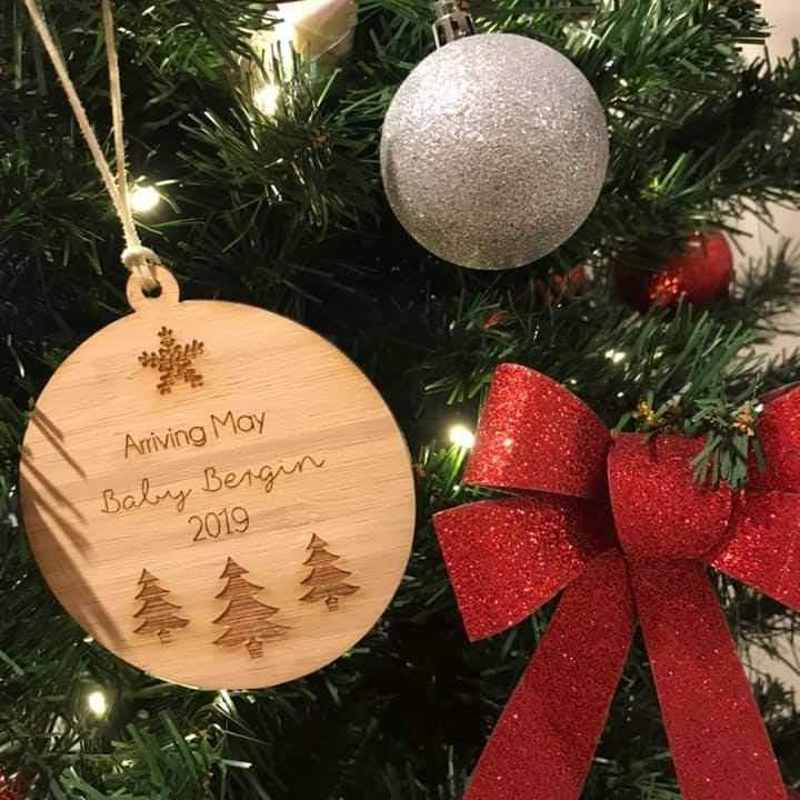Christmas Ornament - Expecting