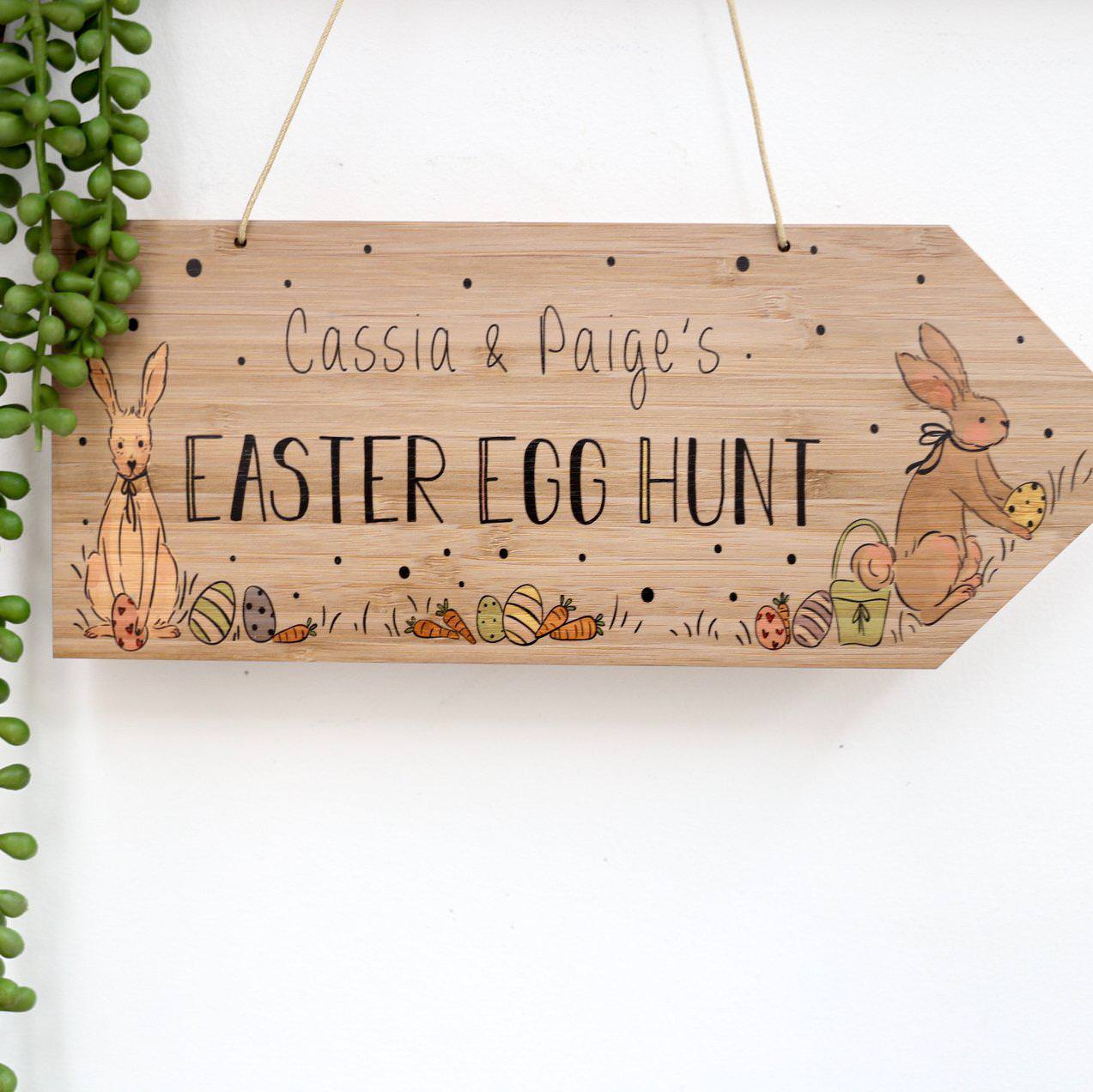 Easter Egg Hunt Printed Arrow