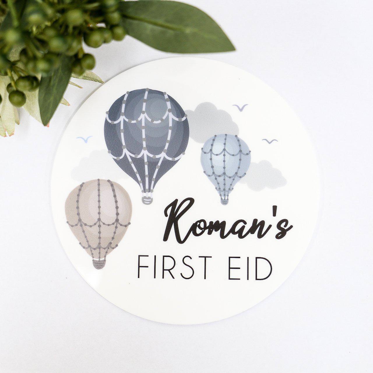 First Eid Milestone Card