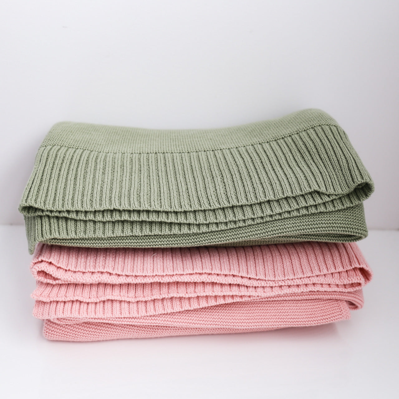 Fabric Ribbed Edge Personalised Embroidered Blanket | Ribbed Edging - CMC Gold