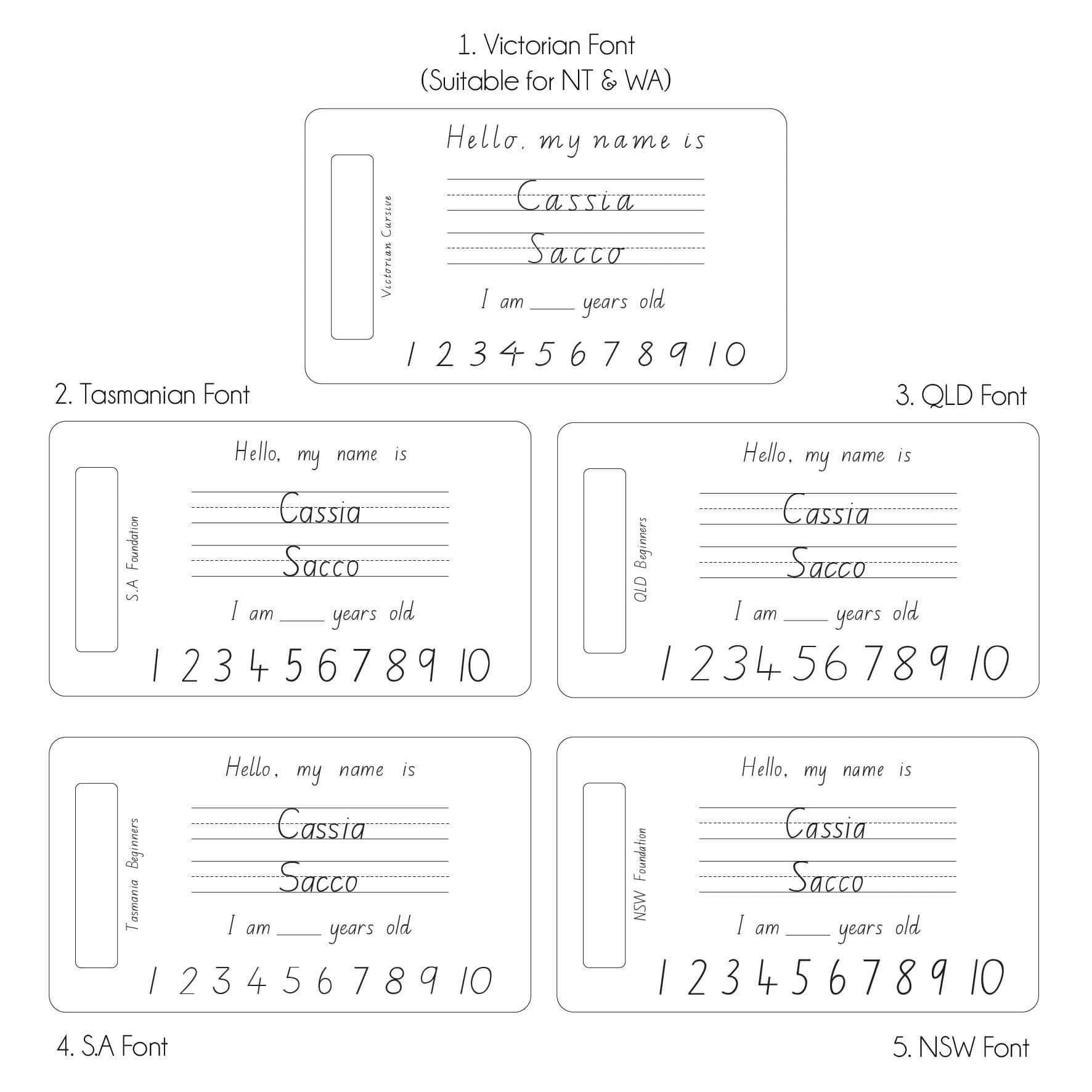Personalised Trace & Erase - First Name & Surname