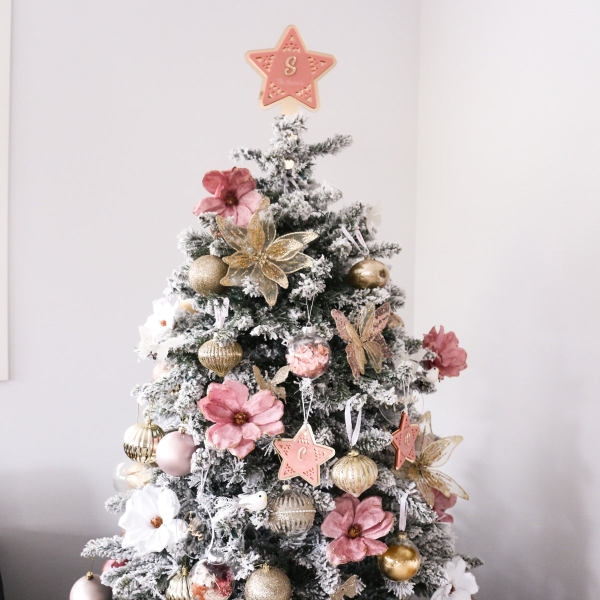 3D Christmas Tree Topper Star
