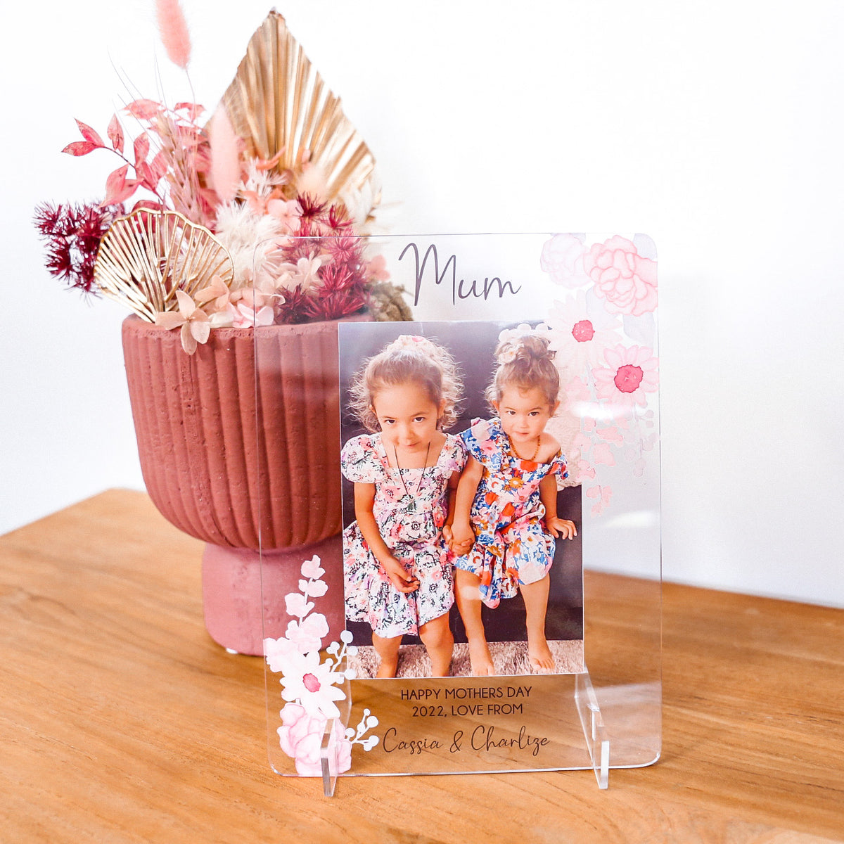 Transparent Printed Photo Frame - Happy Mother&#39;s Day