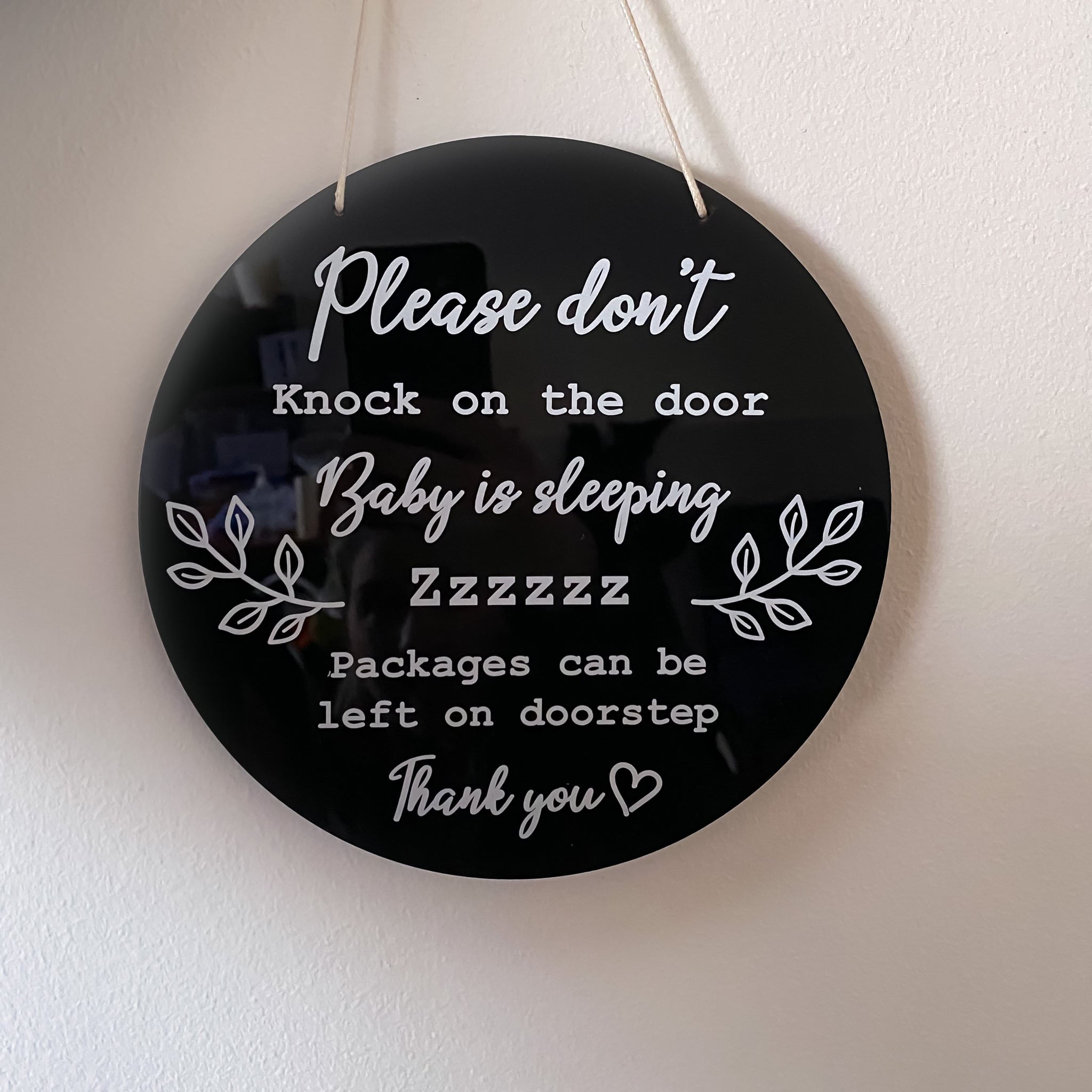Deliveries please don't knock or ring the doorbell, there's no need to –  Poppy's Designss