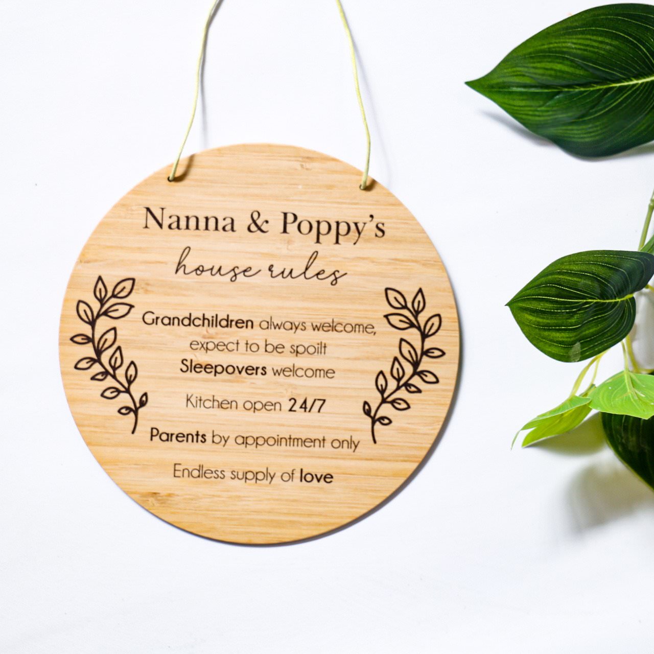 Grandparents House Rules