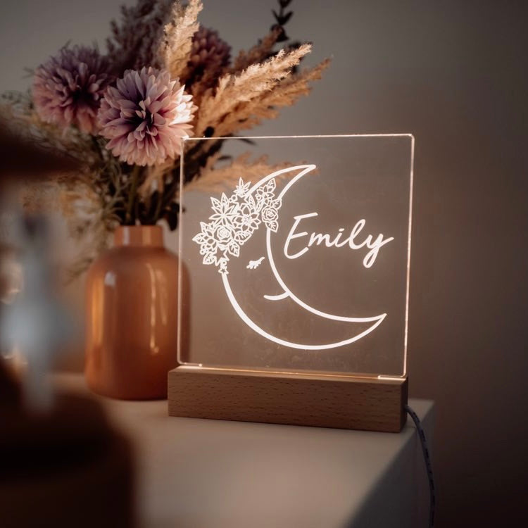 Night Lights (USB Operated) - Square Personalised