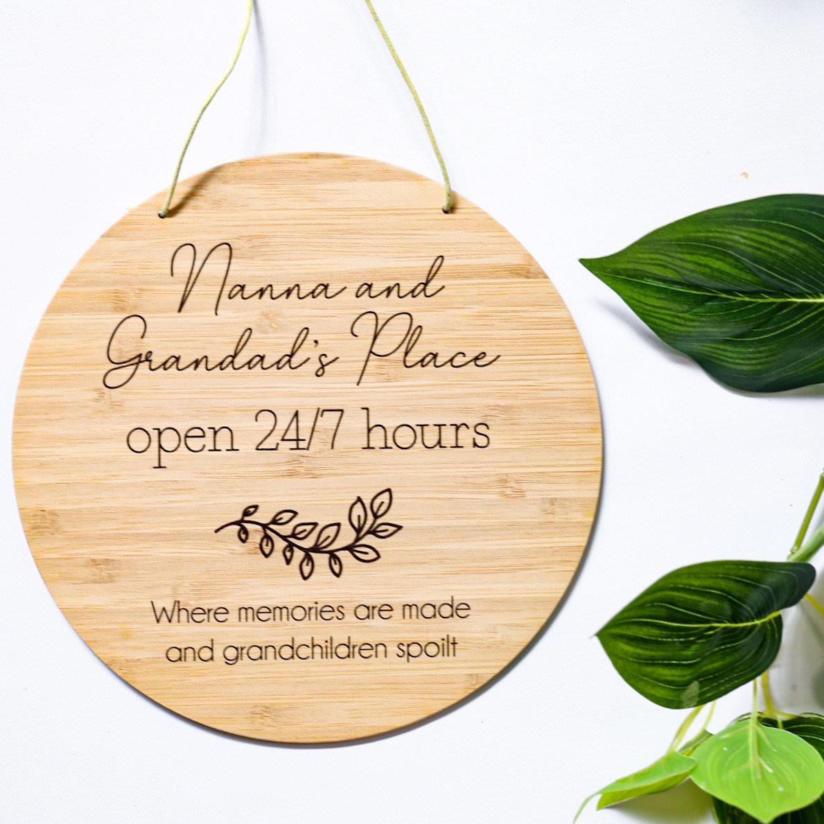 Grandparents Place Plaque