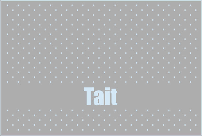 Personalised Name Blanket | Spots Pattern