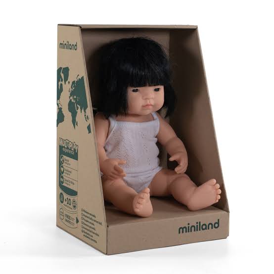 Miniland Doll - Asian Girl 38cm