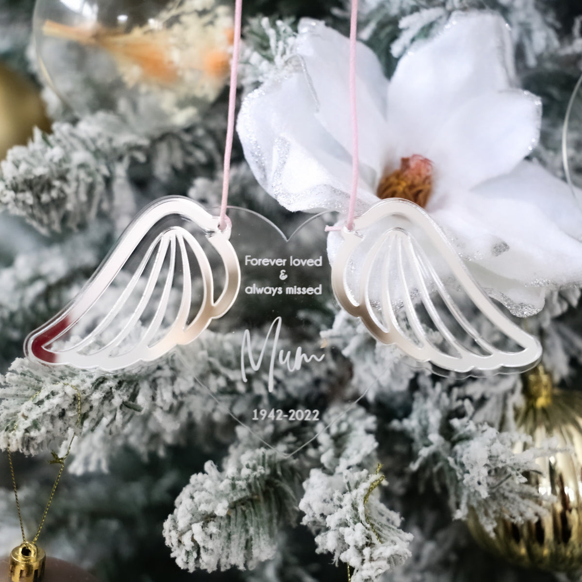 3D Ornament - Angel Wings