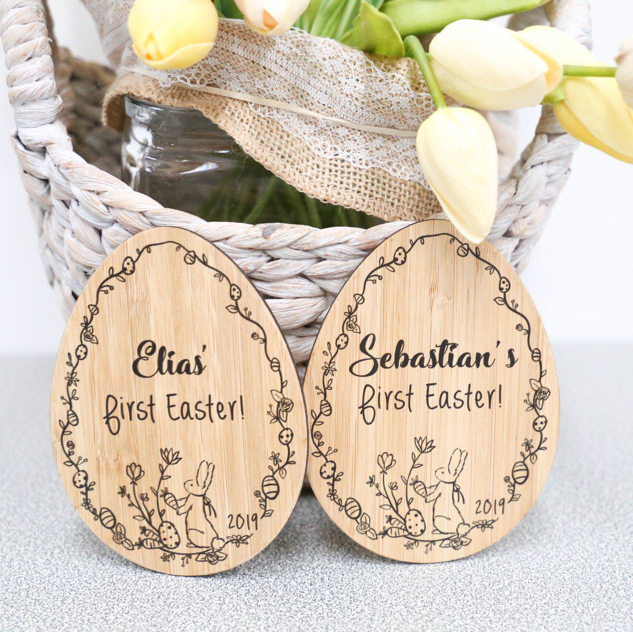 My First Easter Milestone Card