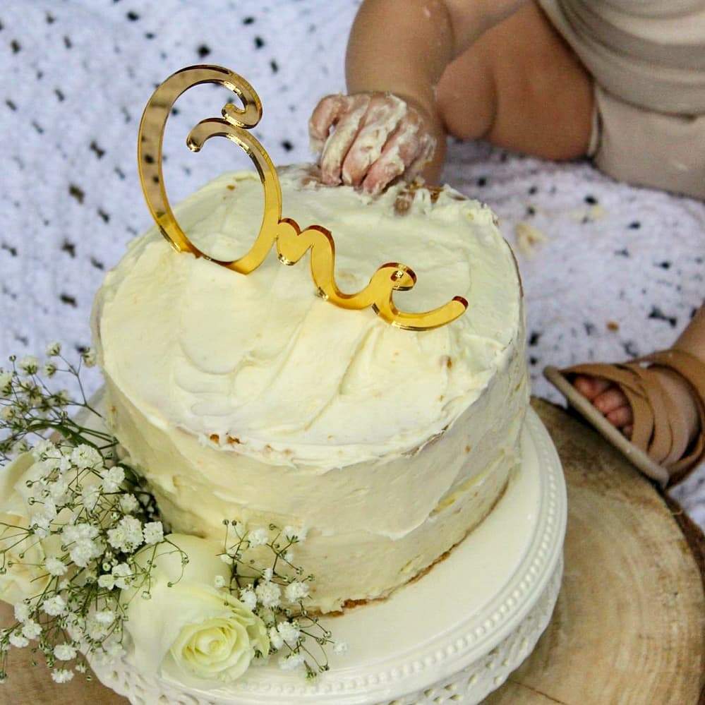 Number Cake Topper