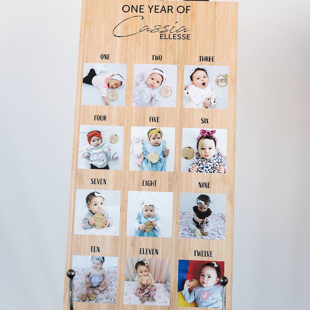 One Year Of Photo Board