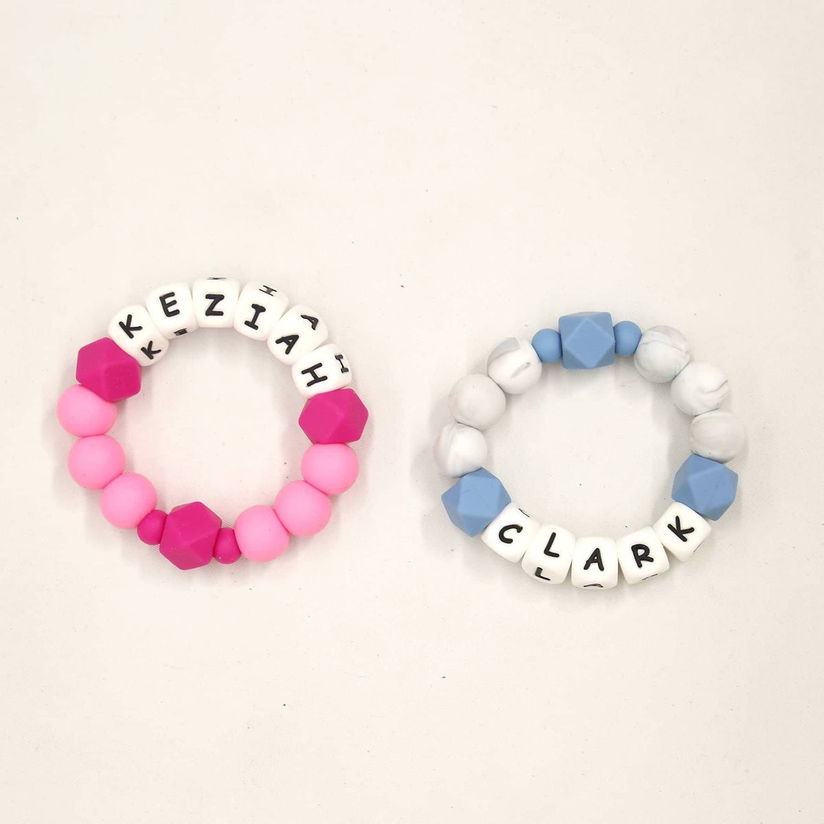 Personalised Silicone Teether (2-6 letters)