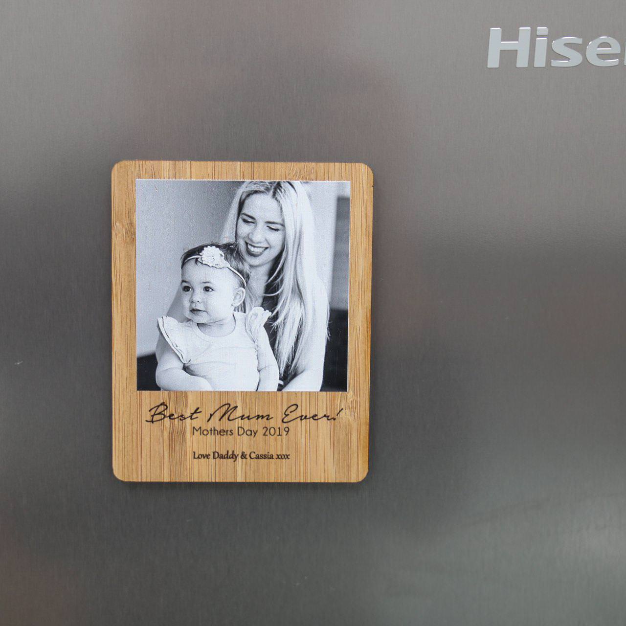 Photo Magnet - Customise your Text