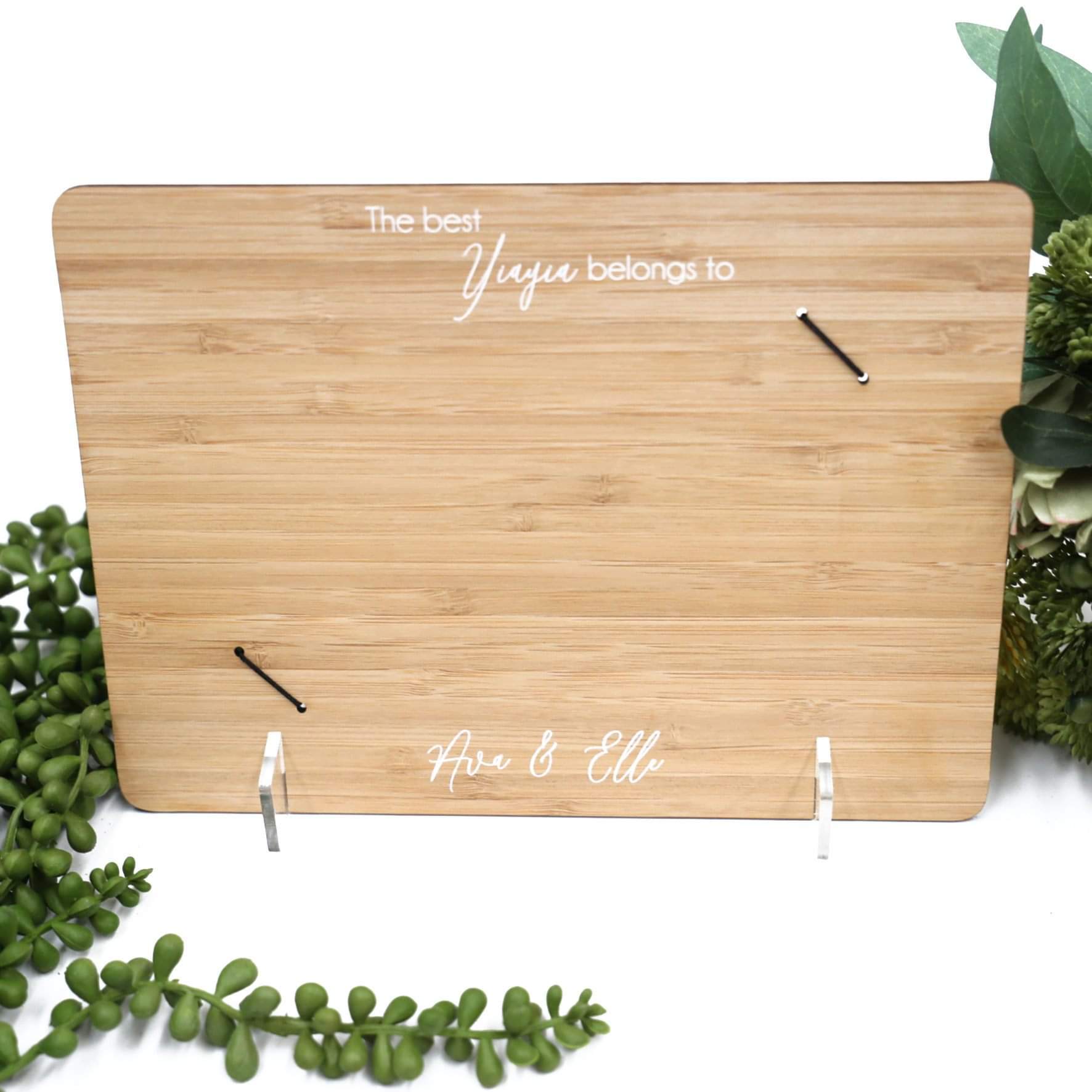 Picture Holder - Customise your text