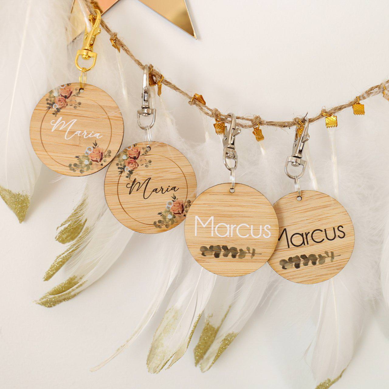 Printed Keyings - Floral & Leafy