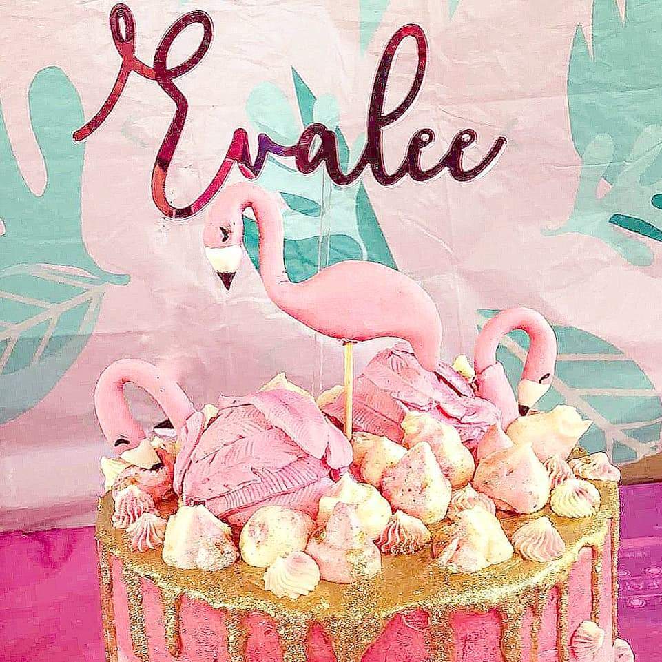 Single Name Cake Topper