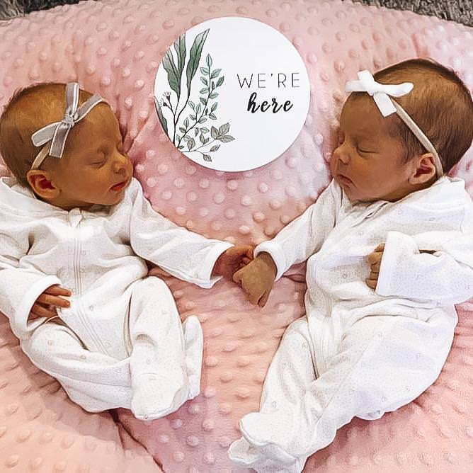 We're Here Announcement Plaque